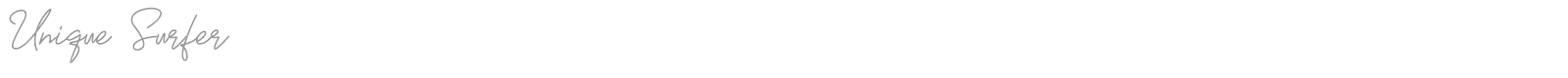 Unique Surfer font preview